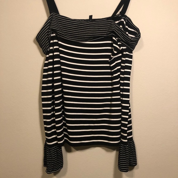 White House Black Market Off the Shoulder Top - Picture 3 of 4